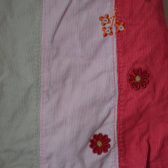 Lands End Girls 5 Pull On Fun Detail Pink Skort - Picture 2 of 7